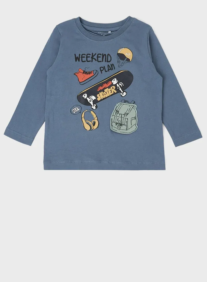Kids Graphic Print T-Shirt