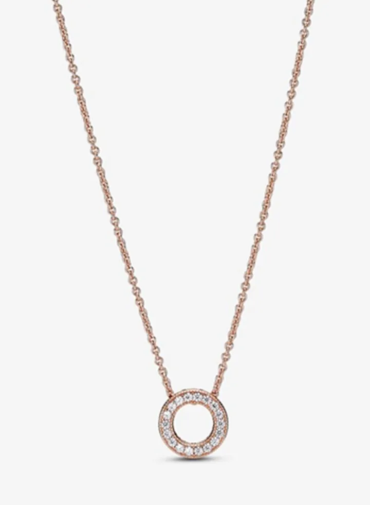 Pandora Women's Rose Gold Necklaces 387436C01-45