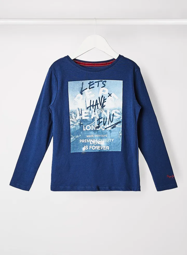 Kids/Teen Arnold Graphic T-Shirt Navy