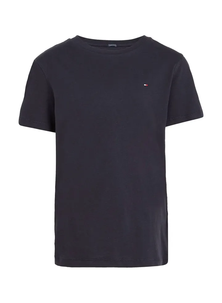 Boys' Essential Organic Cotton T-Shirt, Navy