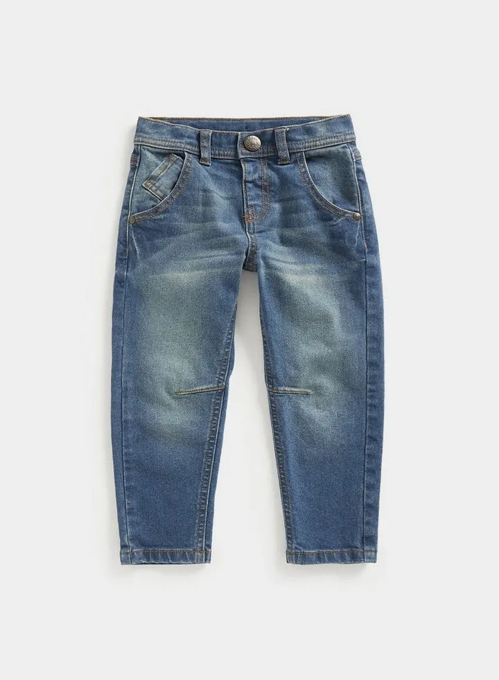 Mid Wash Denim Jeans