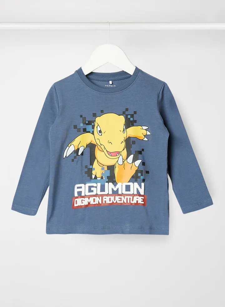 Baby/Kids Graphic Print T-Shirt Blue