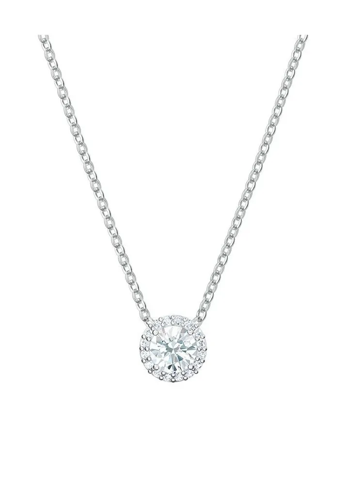 Premium Round Diamond Pendant Necklace