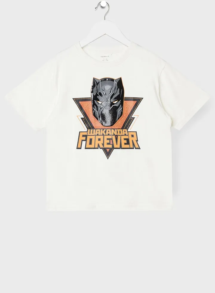 Kids Black Panther T-Shirt