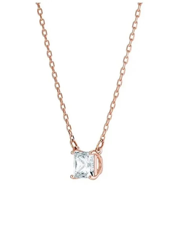 Attract Square Pendant Necklace