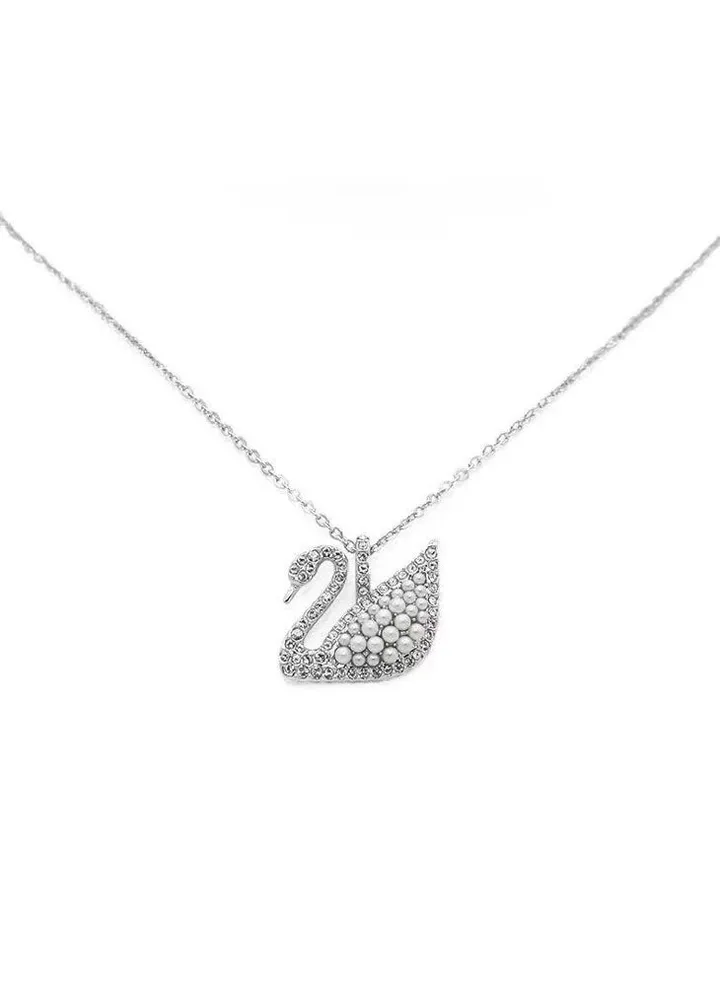 Iconic Swan Pendant Necklace