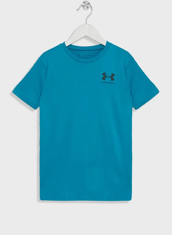 Boys' Sportstyle Left Chest Logo Short Sleeve T-shirt