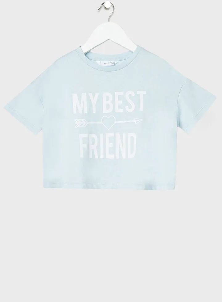 Kids Crop T-Shirt