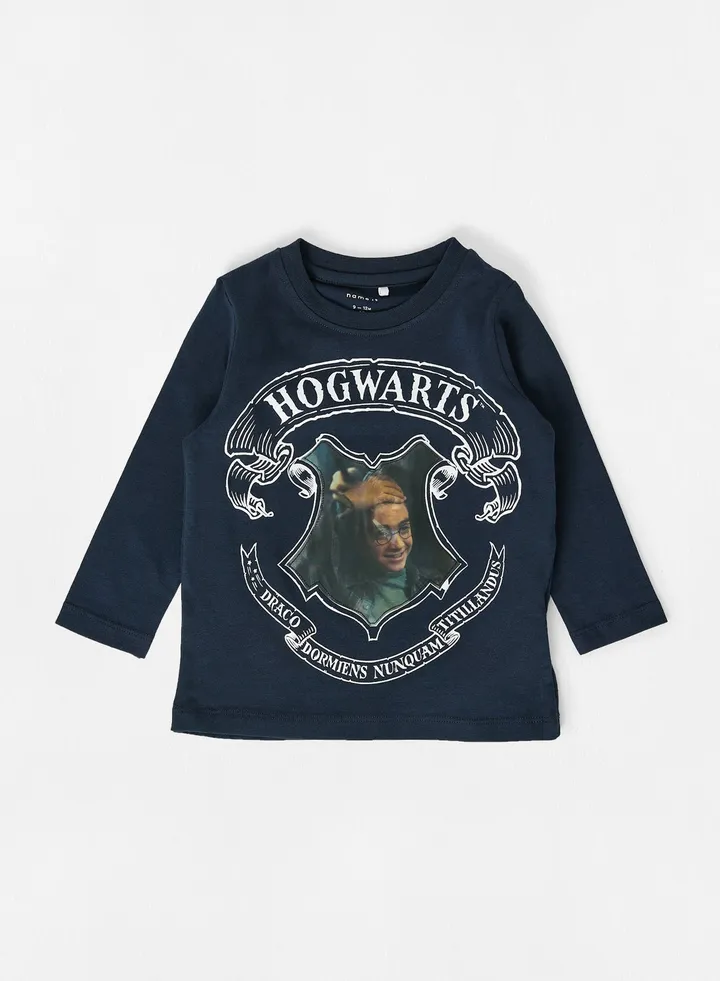 Baby/Kids Hogwarts T-Shirt Navy