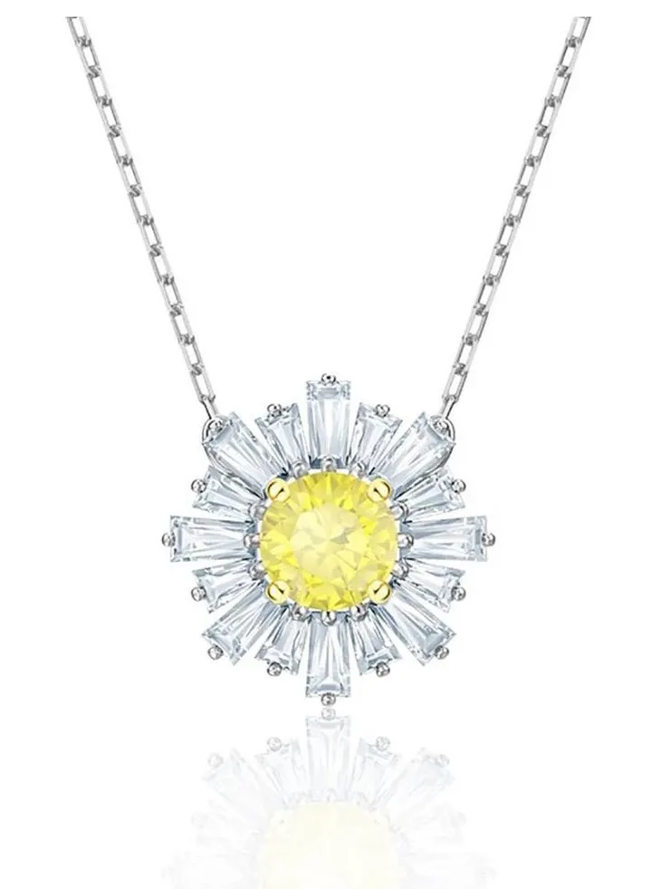 Sunshine Rhodium Plated Pendant