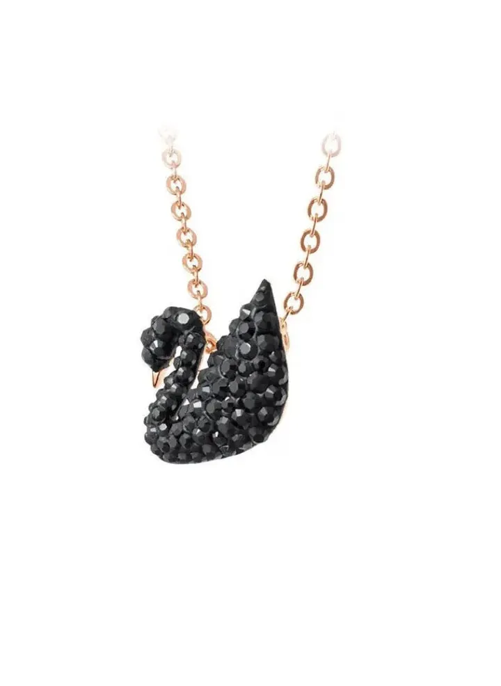 Iconic Swan Pendant Necklace