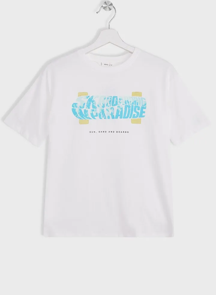 Kids Graphic Print T-Shirt