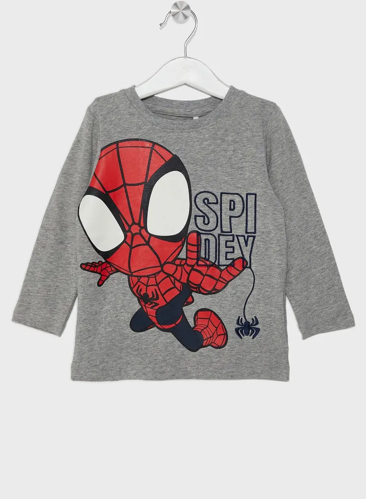 Kids Spidey Graphic Top