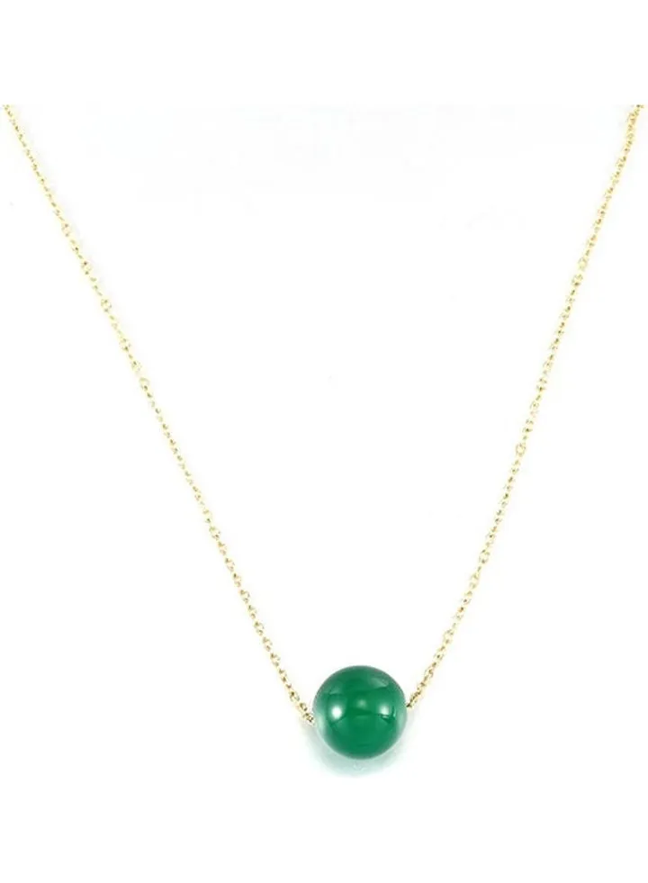 Round Jade Necklace