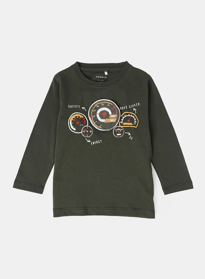 Baby/Kids Speedometer T-Shirt Green