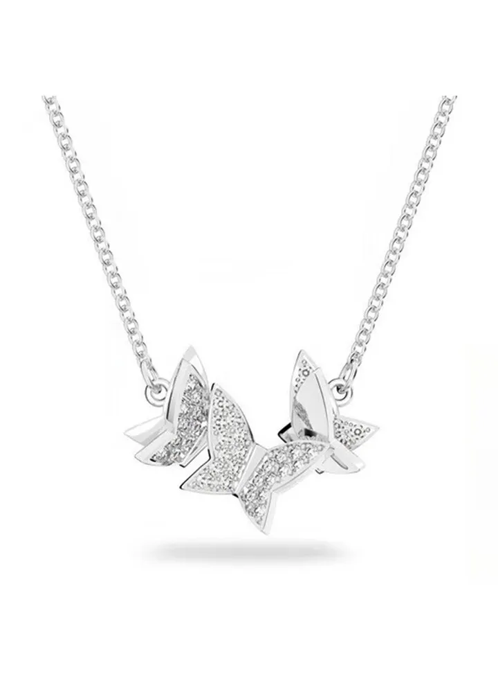 Swarovski Women's Necklace Lilia Series Elegant and Charming Butterfly Necklace
