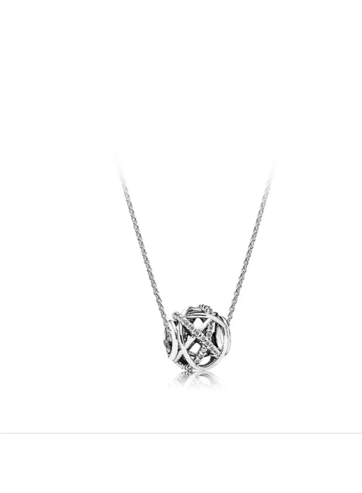 Pandora Hollow Galaxy Necklace