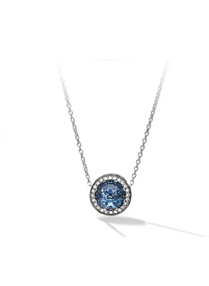 Pandora Heart of the Ocean Diamond Necklace
