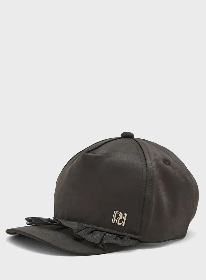 Kids Frill Curved Cap
