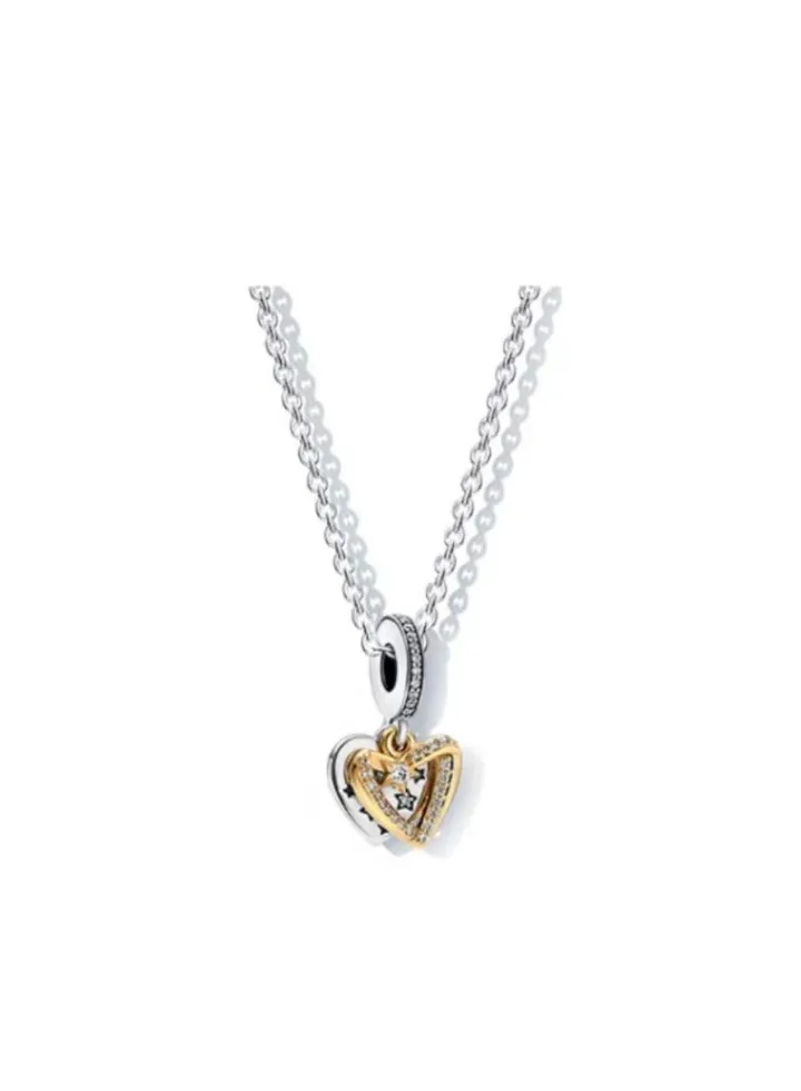 pandora meteor heart necklace