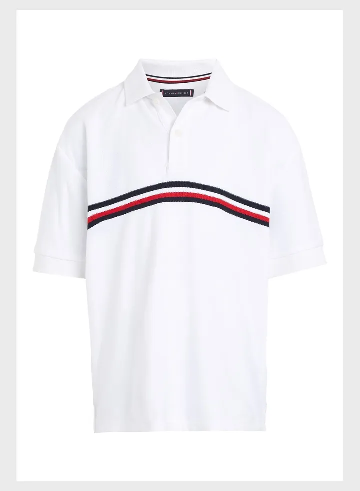 Youth Striped Polo
