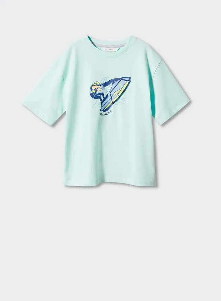 Kids Sear Rider Print T-Shirt