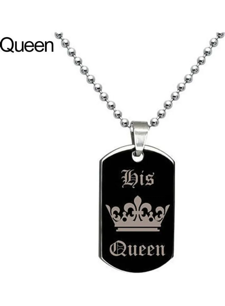 Crown Pendant Necklace