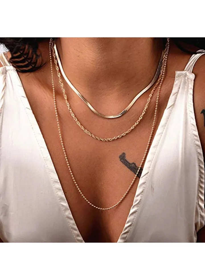 14 Karat Gold Plated Choker Necklace