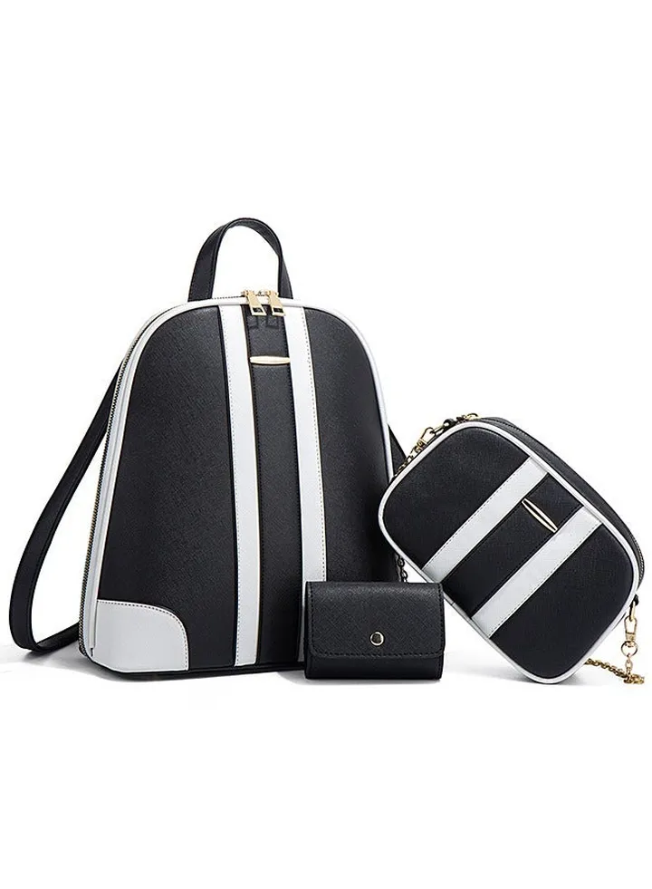 Trendy Simple Three Piece Backpack Set