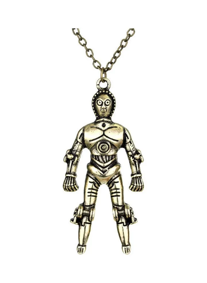 Creative Robot Pendant Chain Necklace
