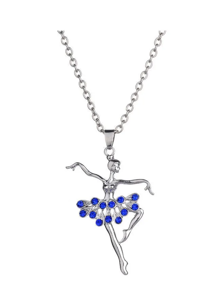 Lady Ballerina Pendant Necklace