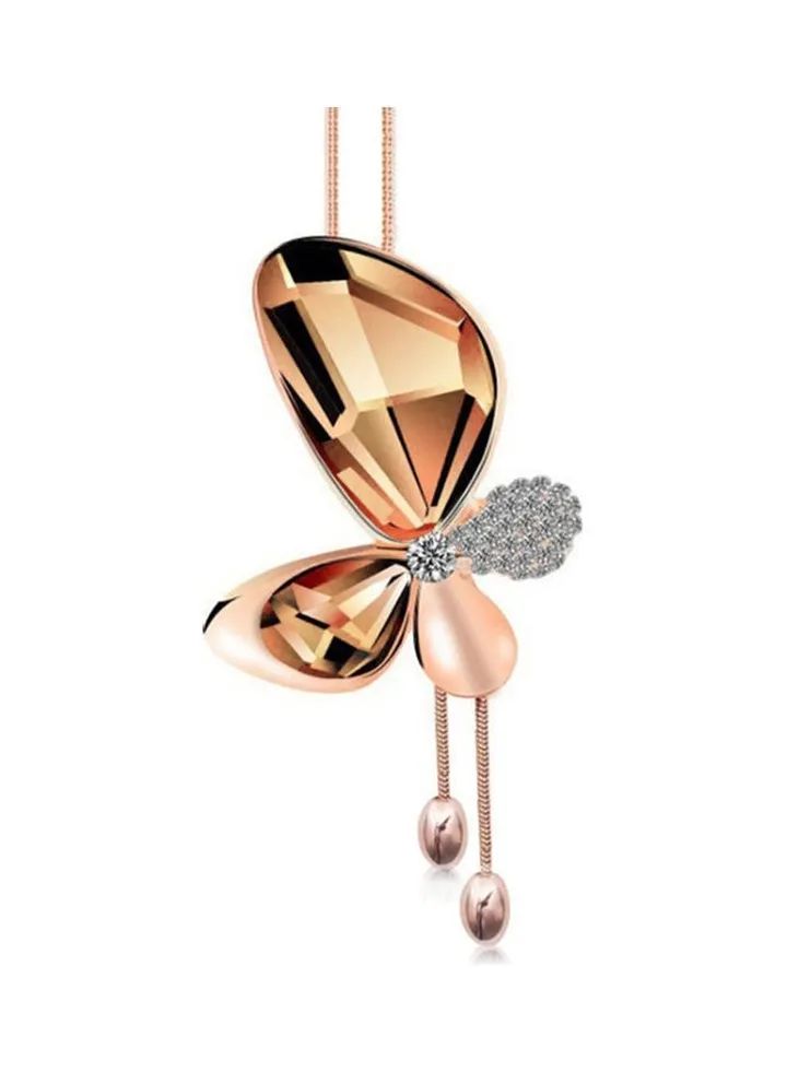 Rhinestone Pendant Necklace