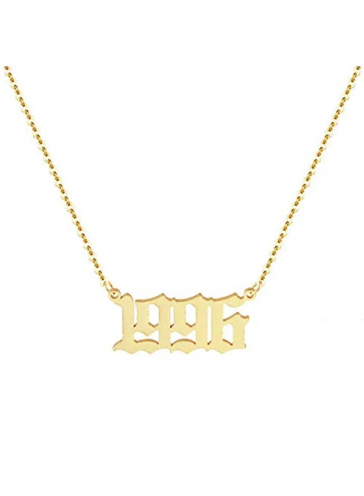 18 Karat Gold Plated Stylish Pendant Necklace