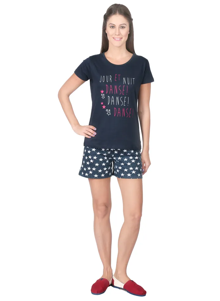 Women Sleepwear Set, Blue