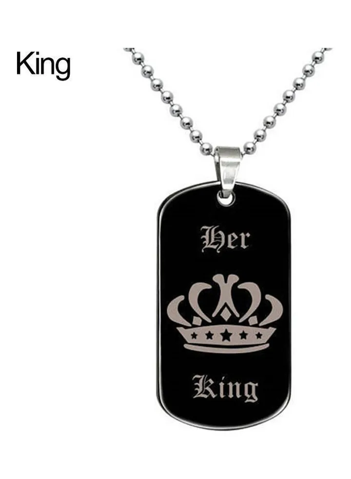 Crown Pendant Necklace