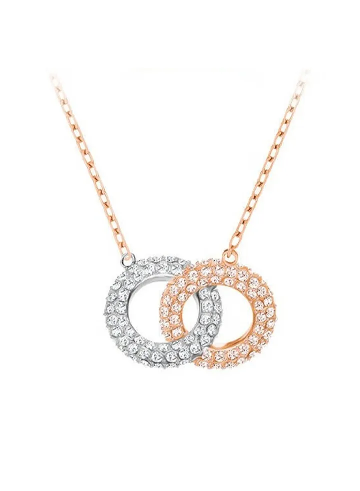 SWAROVSKl Swan Pendant Necklace