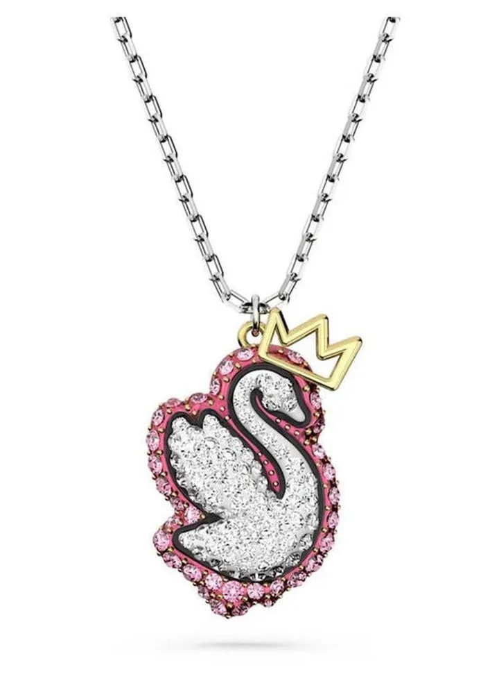 Swarovski POP SWAN Graffiti Swan Light Luxury Necklace