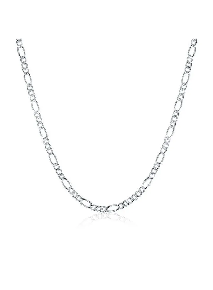 Women Silver Plated Necklace LKNSPCC01320