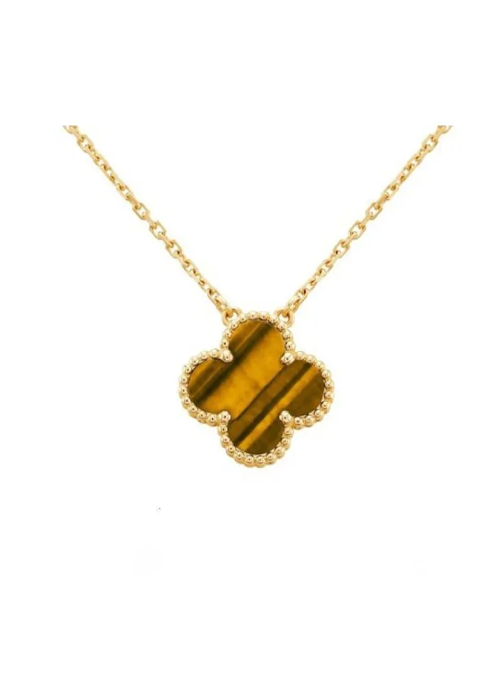 Van Cleef & Arpels Classic Vintage Alhambra Vintage Gold Necklace 15mm