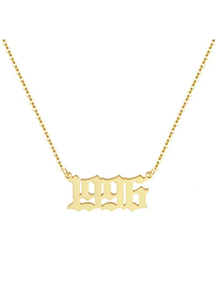 18 Karat Gold Plated Stylish Pendant Necklace