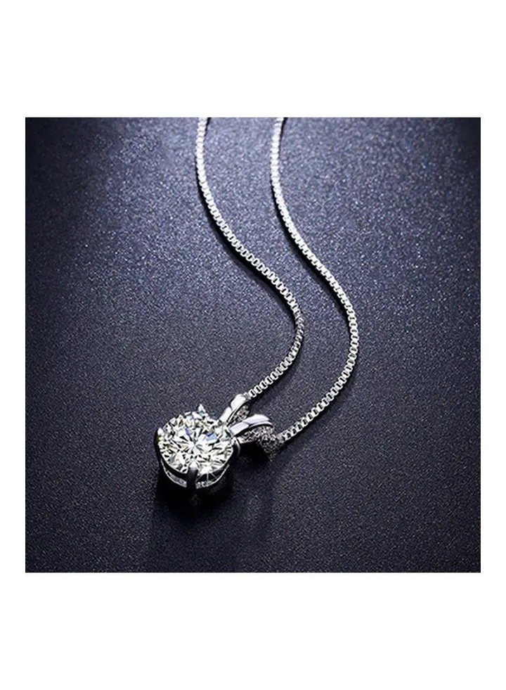 Rhinestone Pendant Necklace