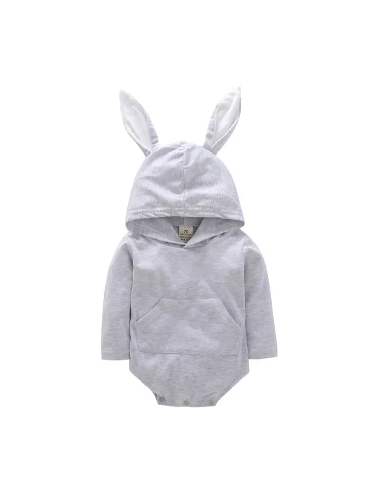 Long Sleeve Jumpsuit Grey