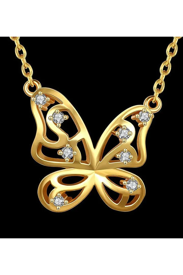 Fashion Ladies Necklace Lkn18Krgpn846A