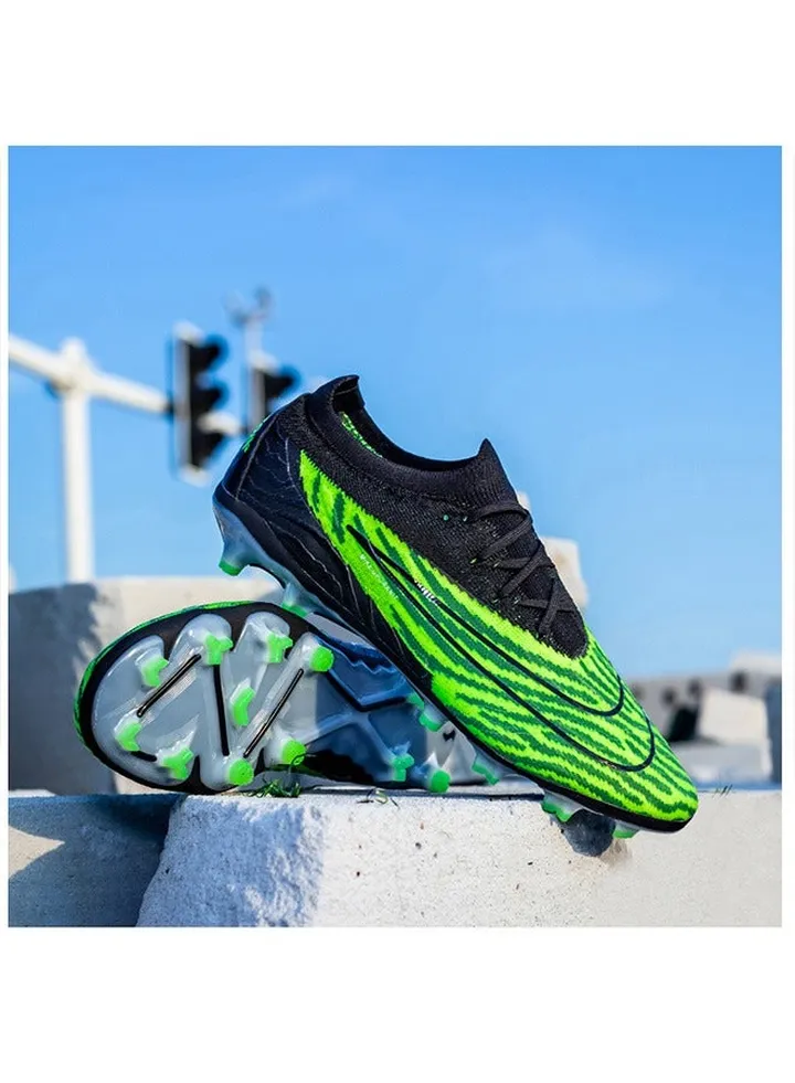 Mens Soccer Shoes Firm Ground Soccer Cleats Outdoor Indoor Professional Youth Boys Football Shoes Unisex Football Cleats