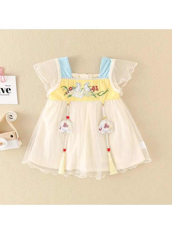 Baby Summer Thin Chinoiserie Skirt