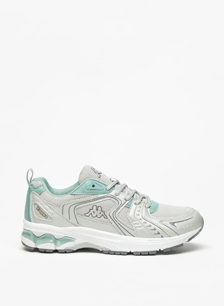 Women's Textured Sports Shoes with Lace-Up Closure