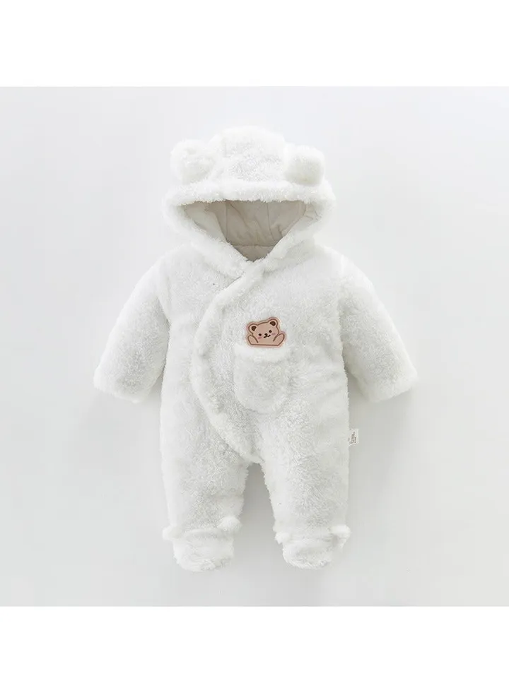 Autumn And Winter Baby Thick Cotton Jumpsuit