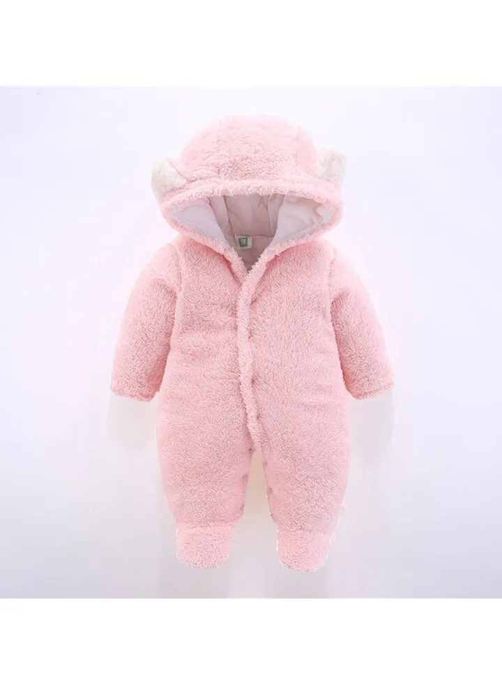 Autumn And Winter Baby Thick Cotton Jumpsuit