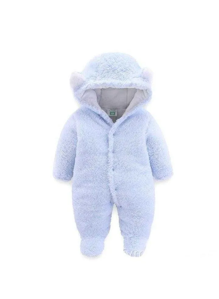 Autumn And Winter Baby Thick Cotton Jumpsuit