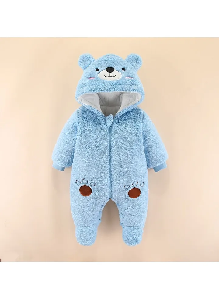 Baby Autumn And Winter Thickened Trend Jumpsuit